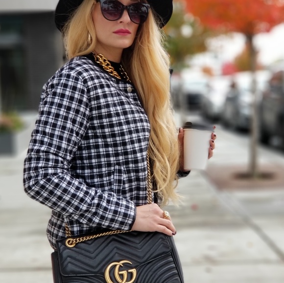 CLASSIC PLAID JACKET ** - Picture 3 of 4